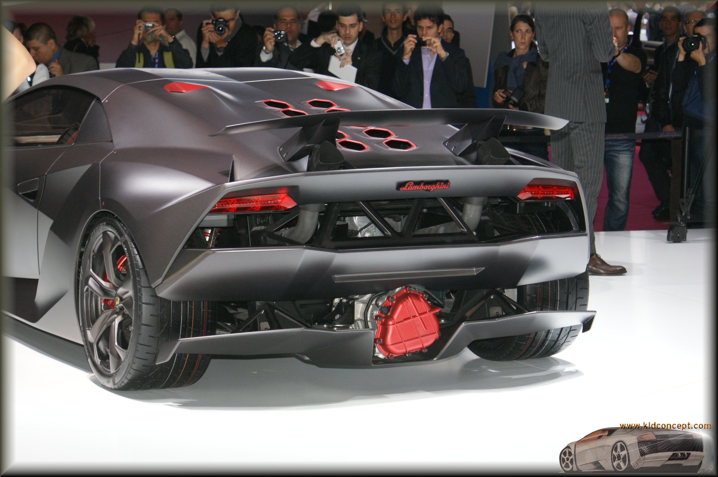 Lamborghini Sesto elemento из Киргизии